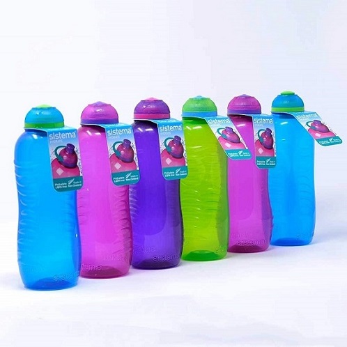 SISTEMA 460ML SQUEEZE WATER BOTTLE (785)